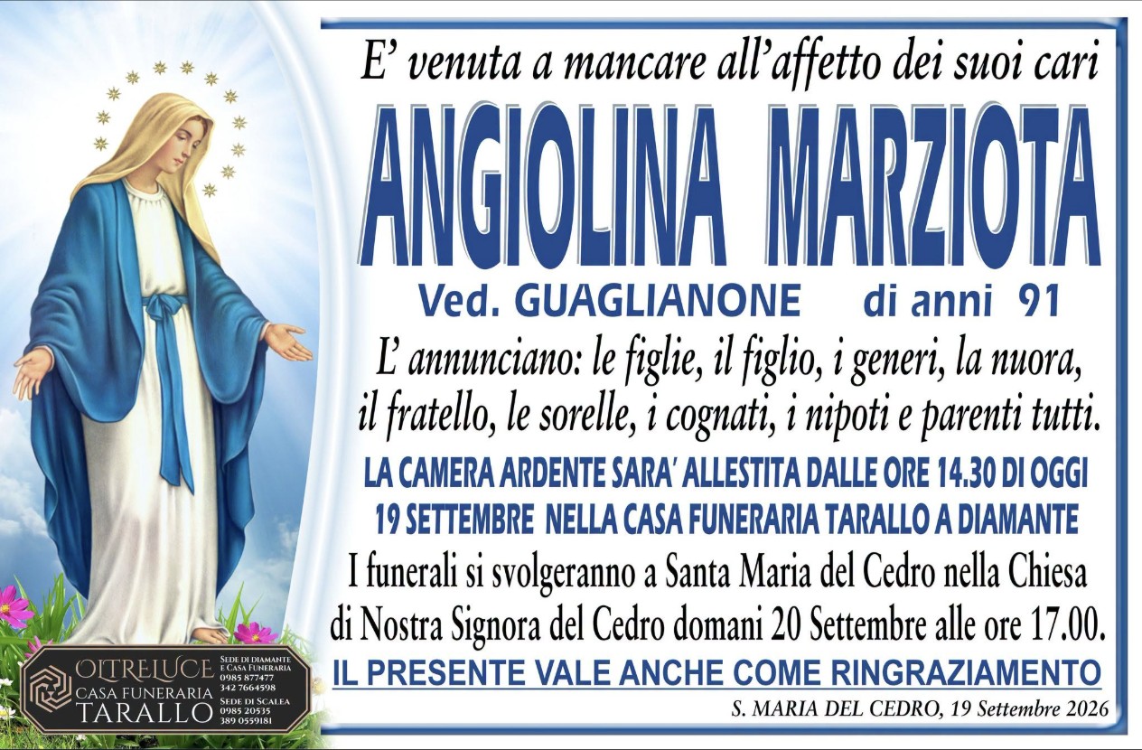 Ritratto di Angiolina Marziota