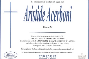 Necrologio di Aristide Acerboni