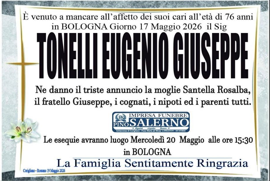 Ritratto di Eugenio Giuseppe Tonelli