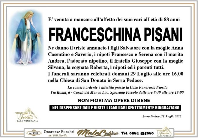 Ritratto di Franceschina Pisani