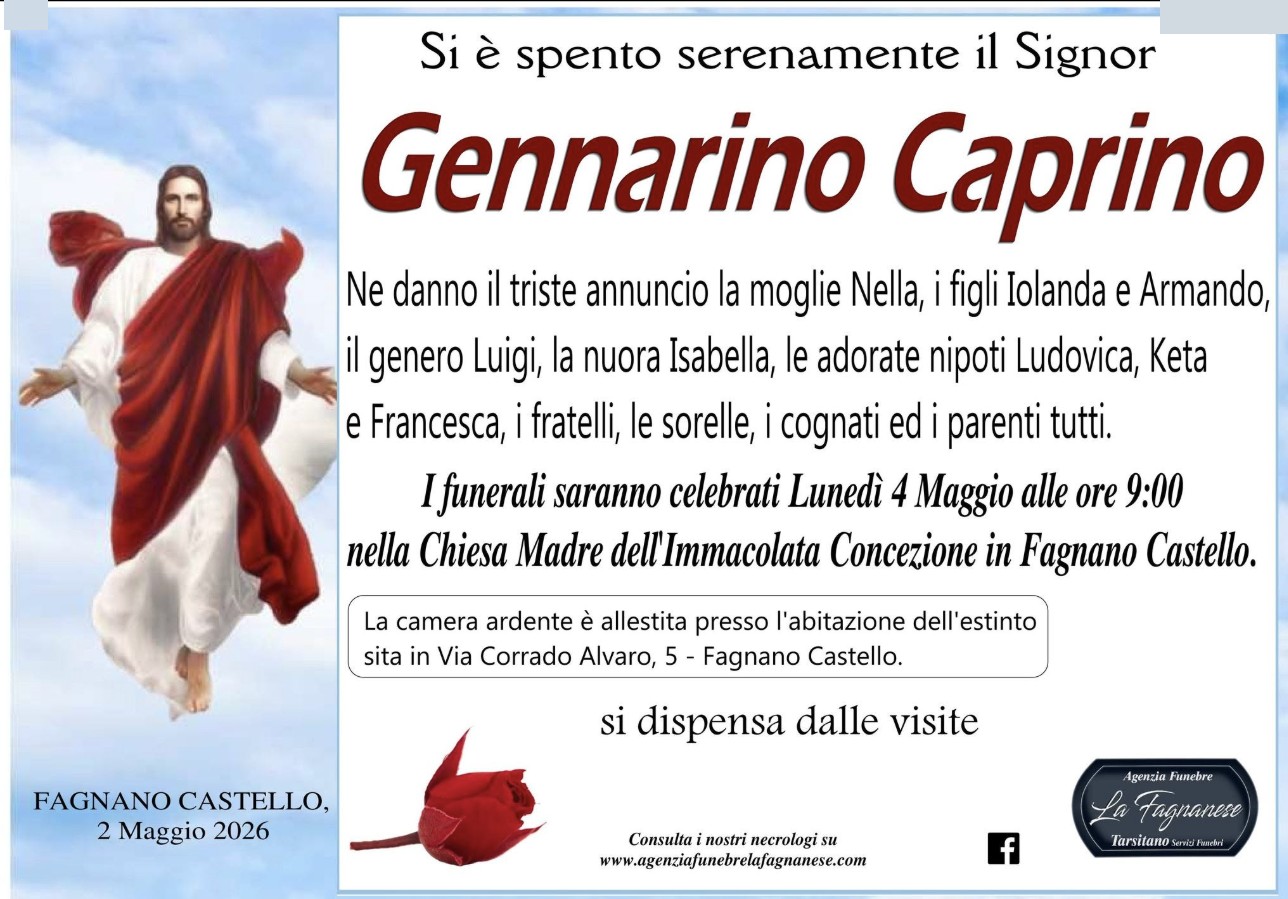 Ritratto di Gennarino Caprino