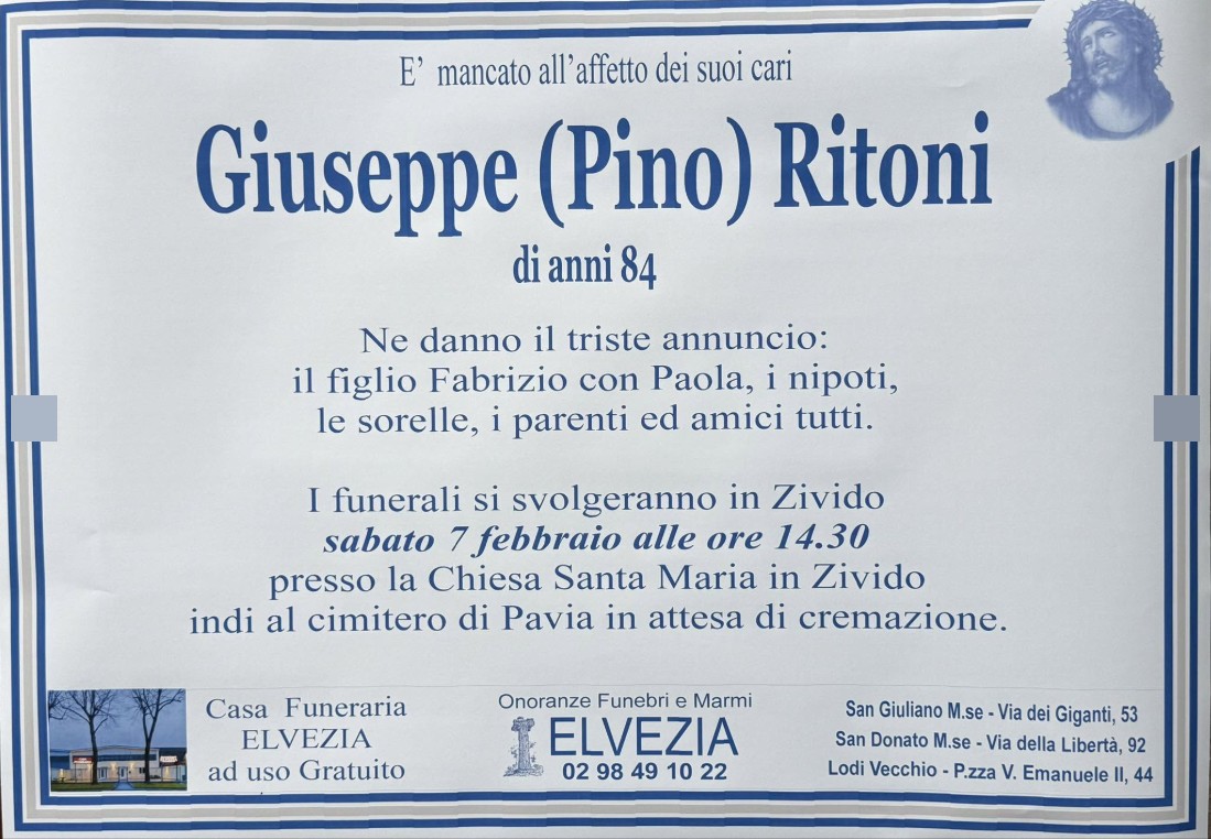 Ritratto di Giuseppe Ritoni