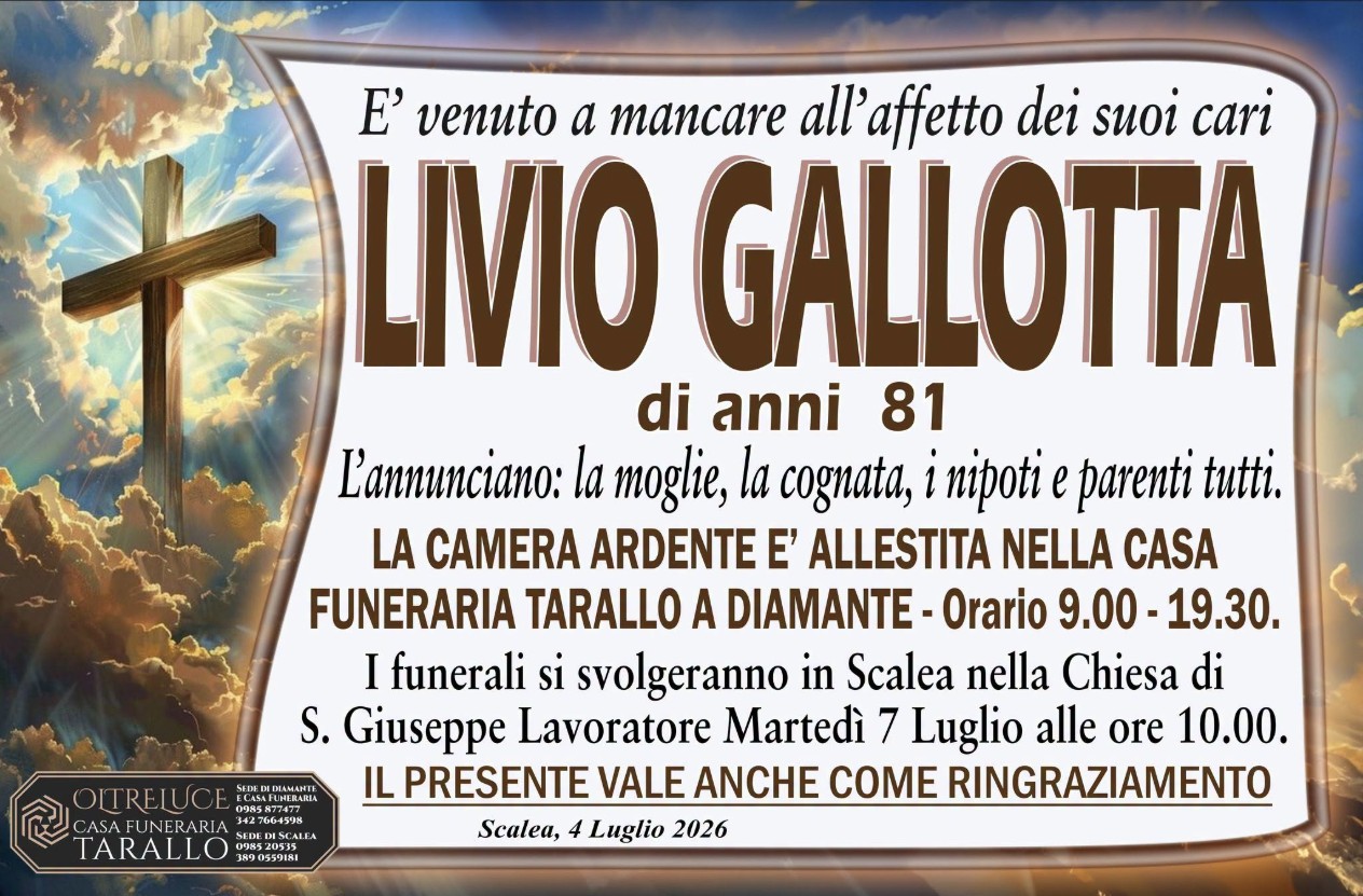 Ritratto di Livio Gallotta