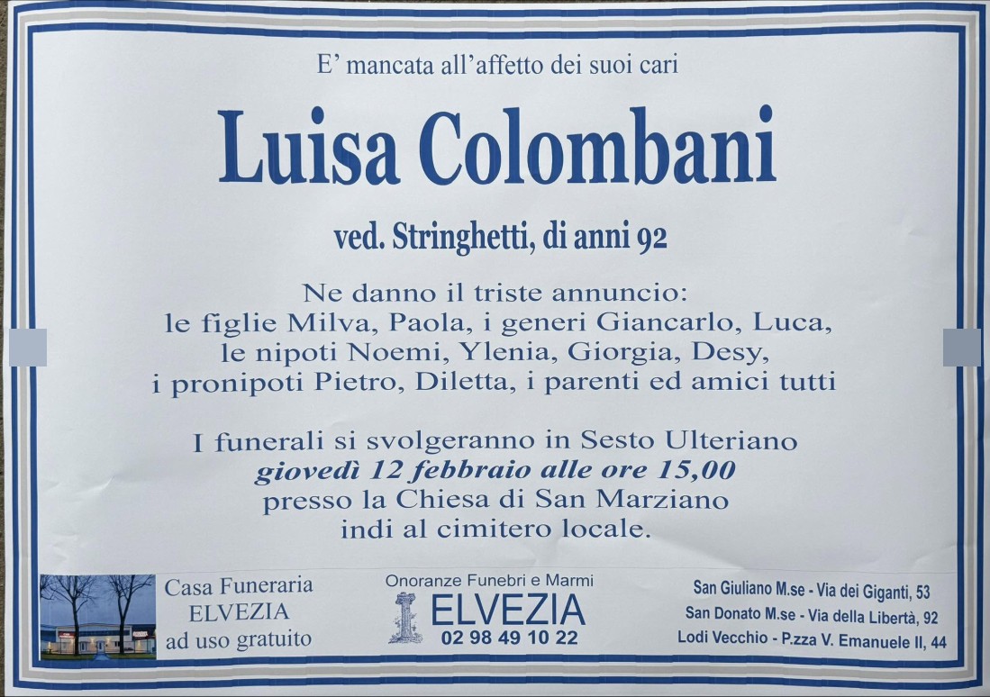 Ritratto di Luisa Colombani