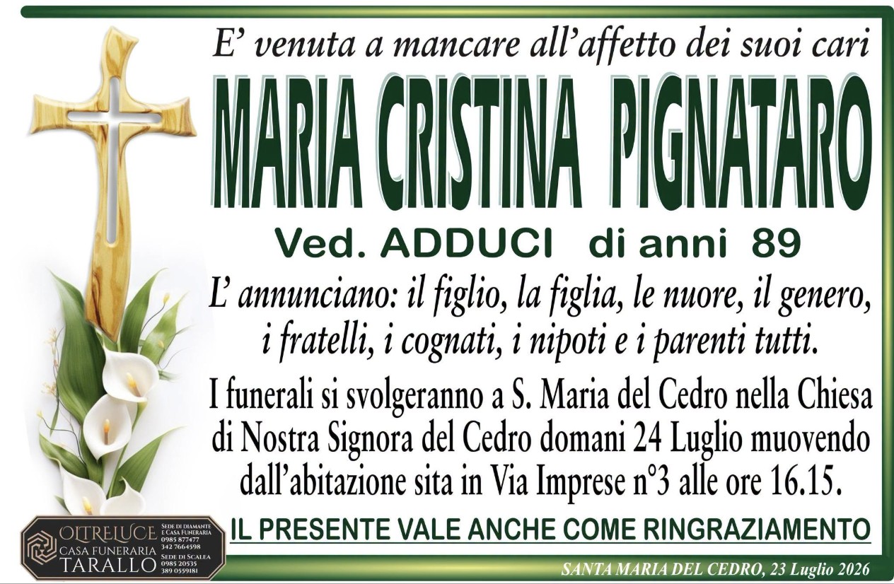 Ritratto di Maria Cristina Pignataro
