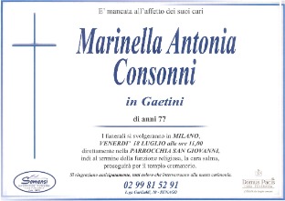 Marinella Antonia Consonni