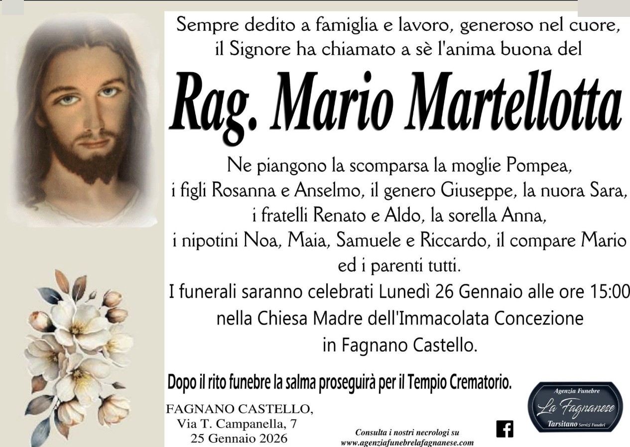 Ritratto di Mario Martellotta