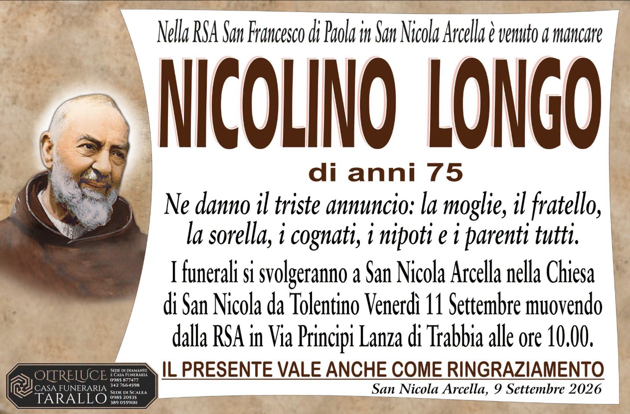 Ritratto di Nicolino Longo