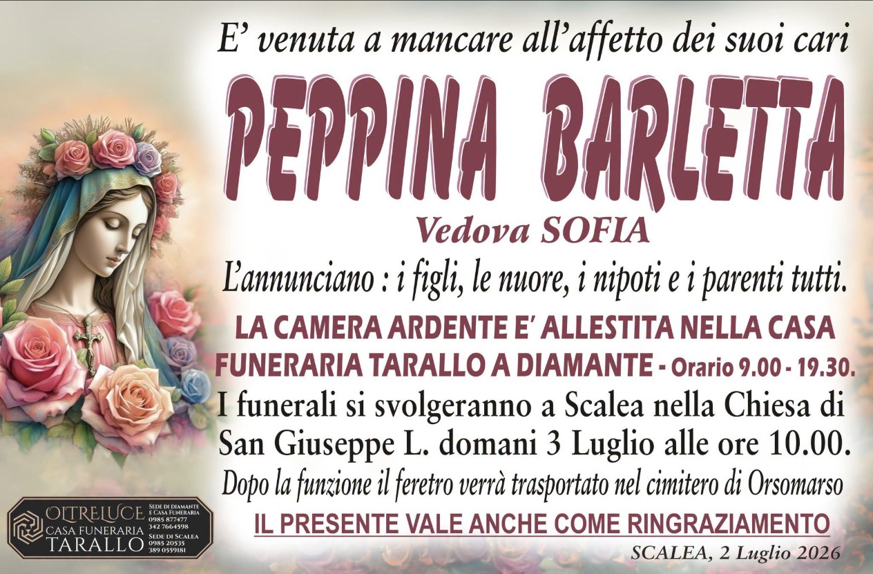 Ritratto di Peppina Barletta