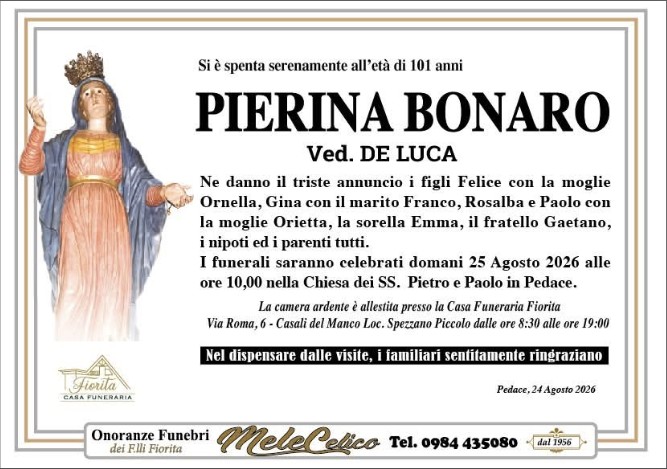 Ritratto di Pierina Bonaro