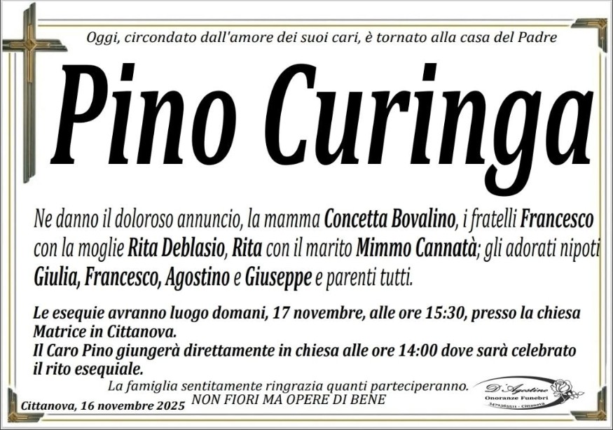 Ritratto di Pino Curinga