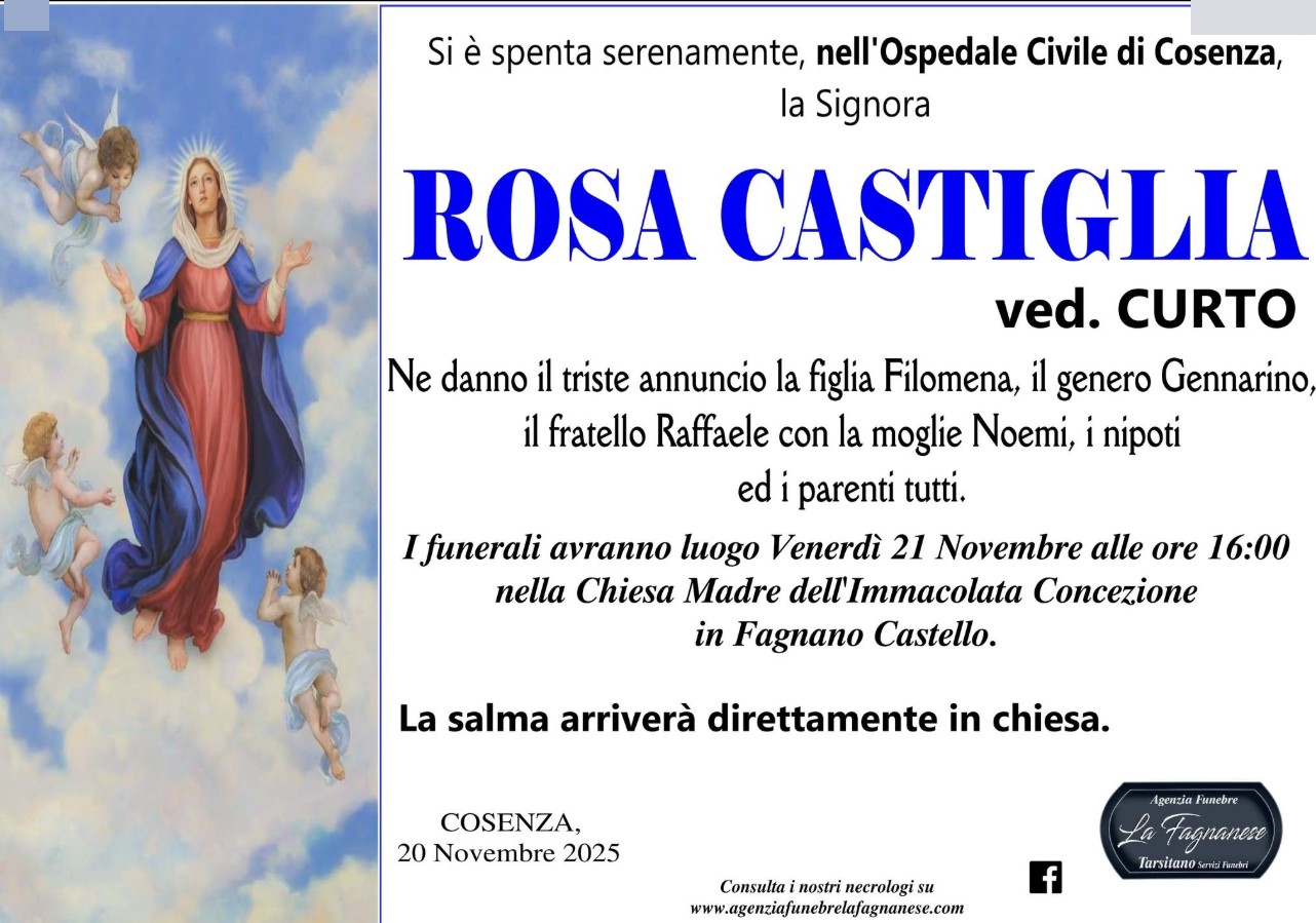 Ritratto di Rosa Castiglia
