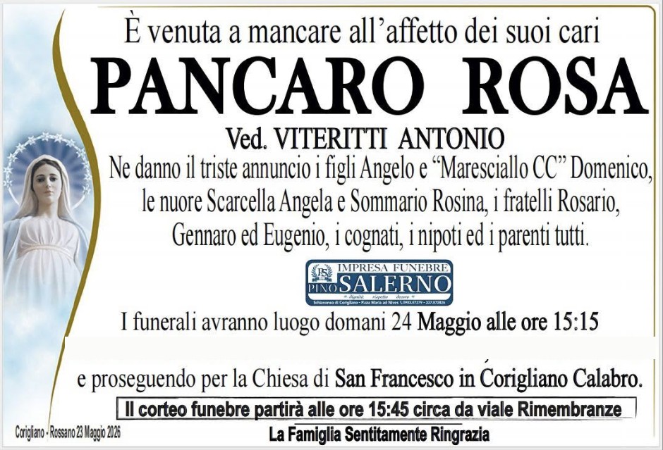 Ritratto di Rosa Pancaro