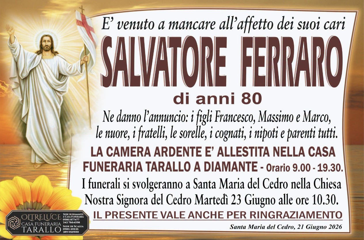 Ritratto di Salvatore Ferraro