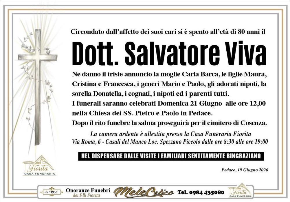 Ritratto di Salvatore Viva