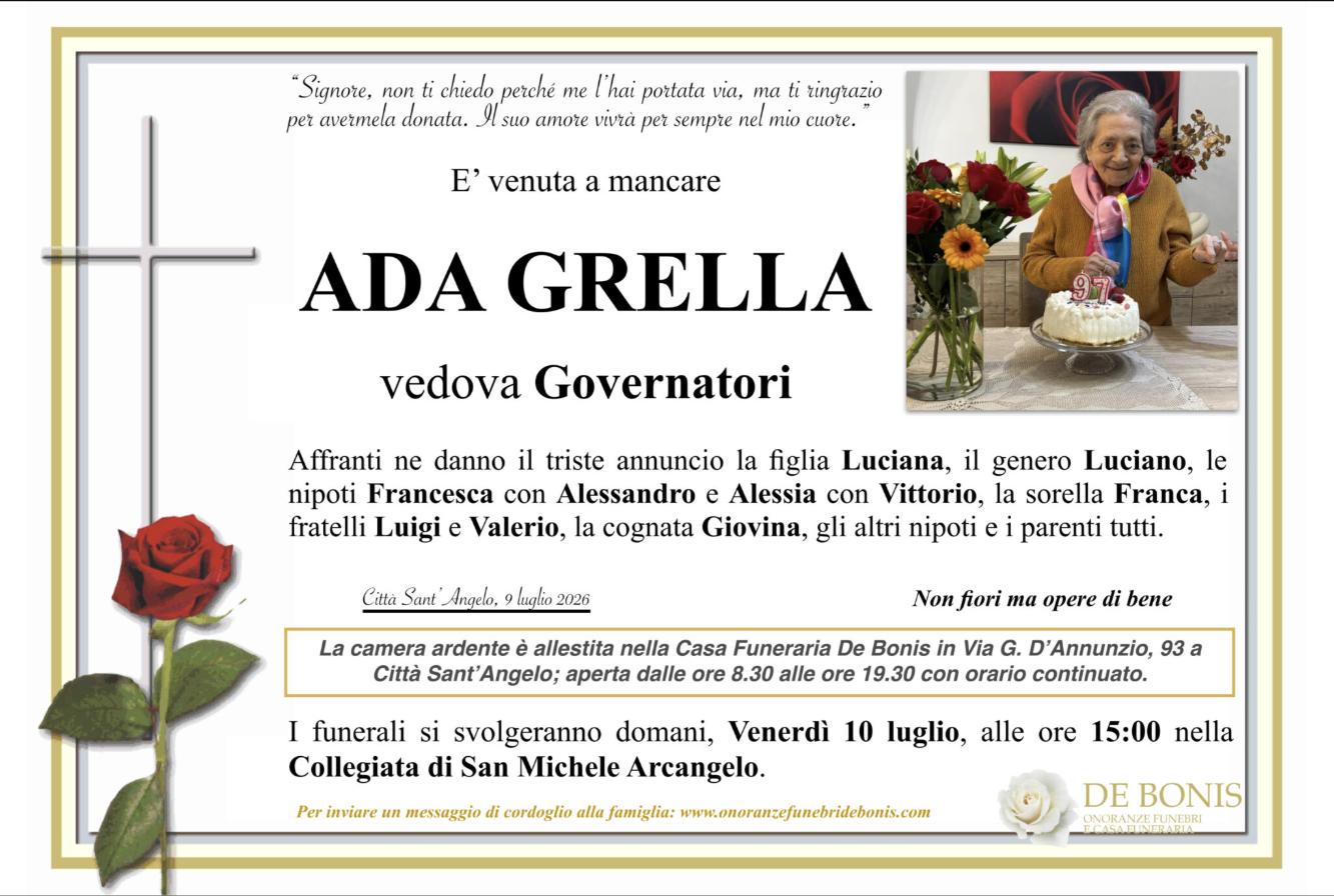 Ritratto di Ada Grella