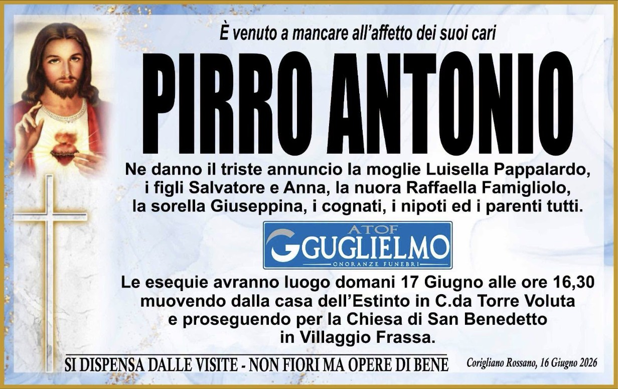 Ritratto di Antonio Pirro