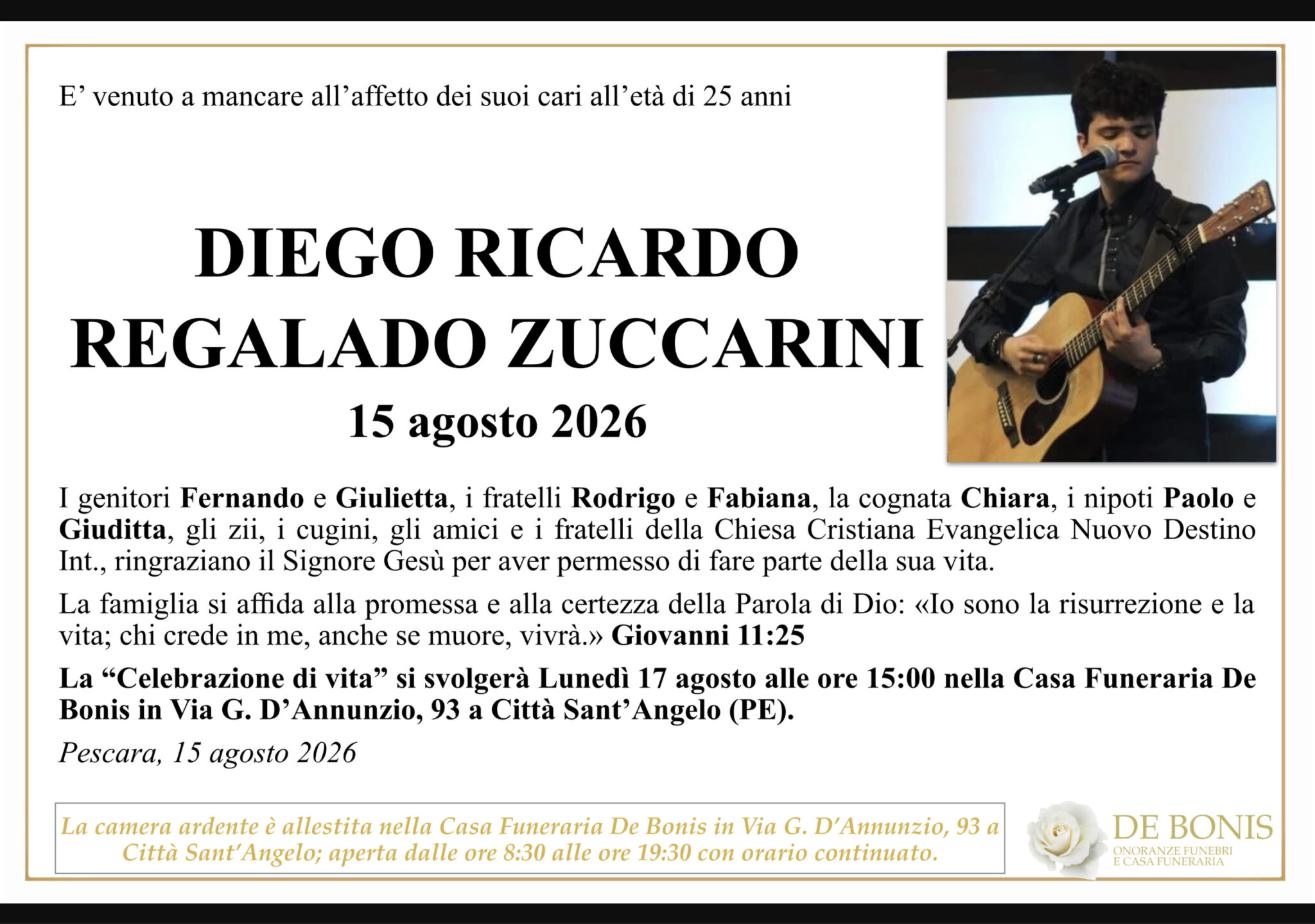 Diego Ricardo Regalado Zuccarini