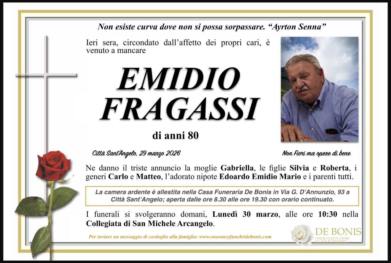 Ritratto di Emidio Fragassi