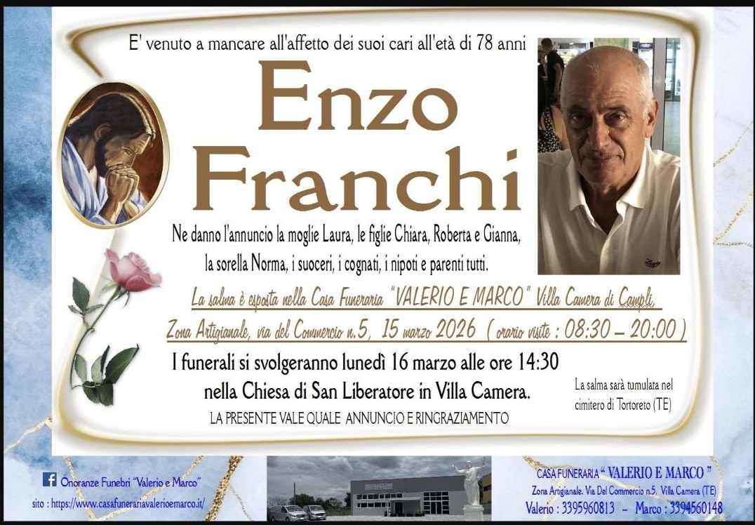 Ritratto di Enzo Franchi