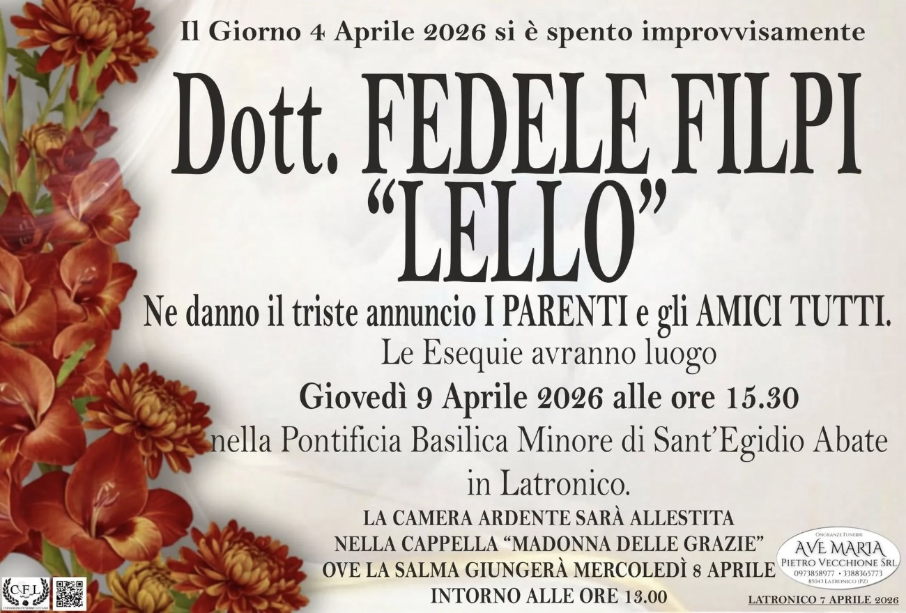 Necrologio di Fedele Filpi