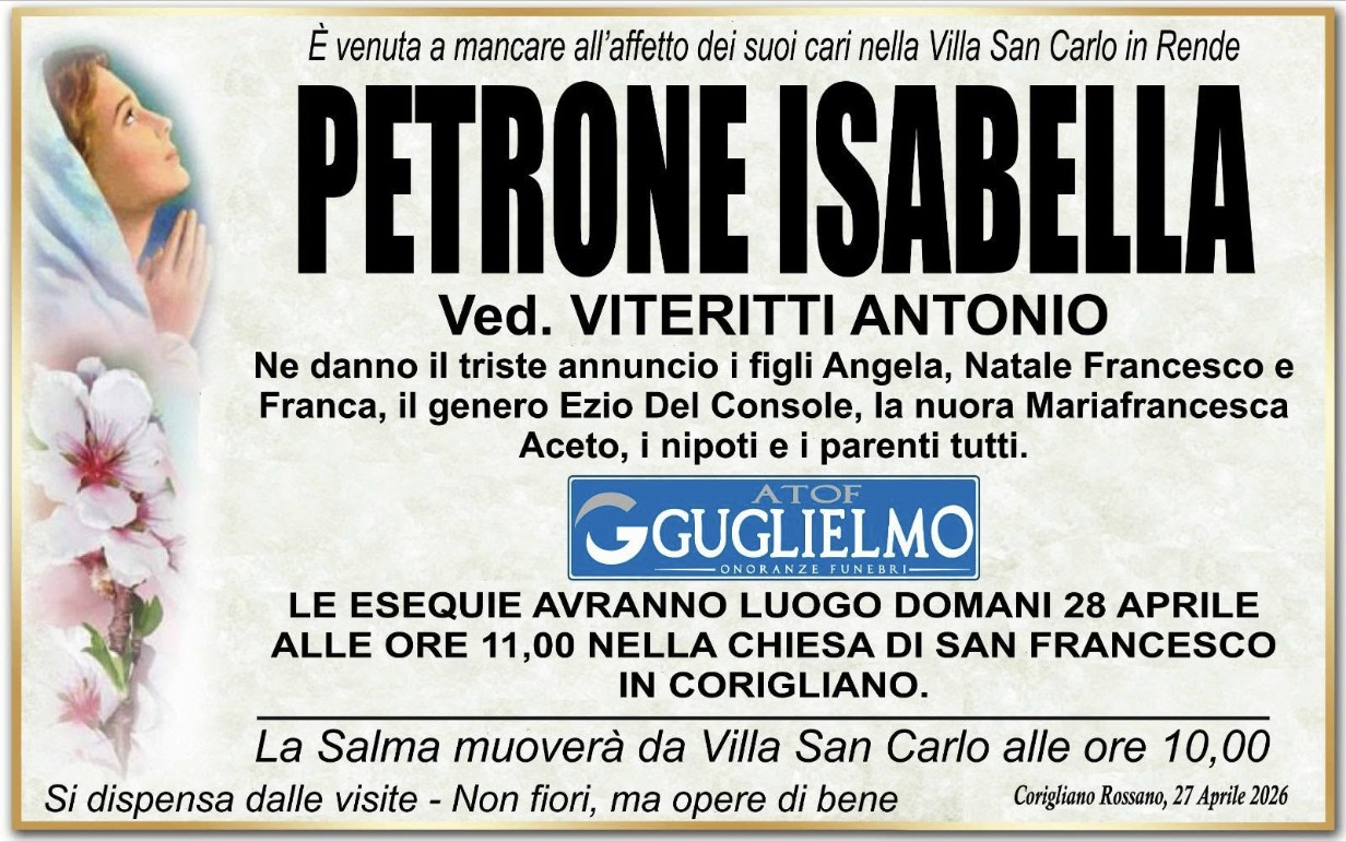 Ritratto di Isabella Petrone
