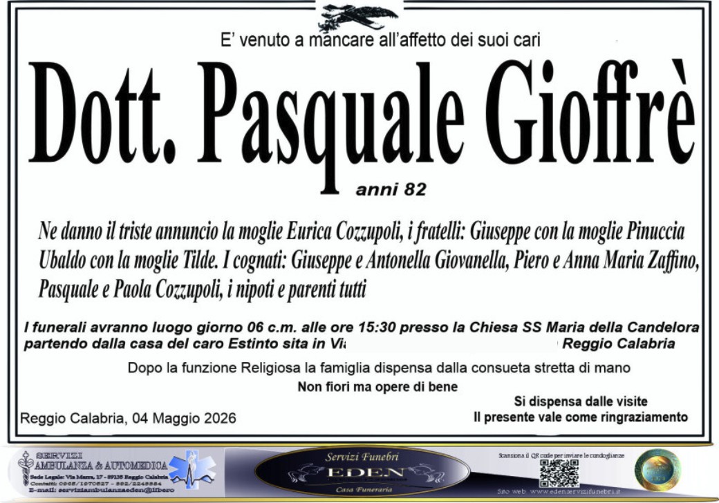 Ritratto di Pasquale Gioffrè