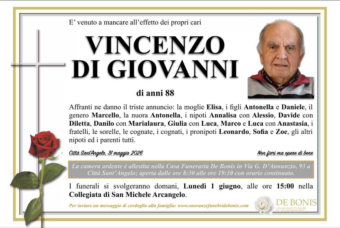 Ritratto di Vincenzo Di Giovanni